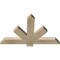 Ekena Millwork Kennewick Rough Sawn Timber Gable Bracket, Douglas Fir, 36"W x 23"H x 2"D x 4"F, 15/12 Pitch GBW036X23X0204KEN00RDF - alternate 3
